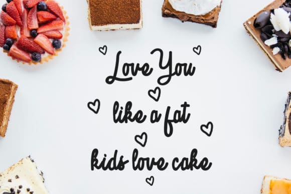 Sweetness Handwritten Font