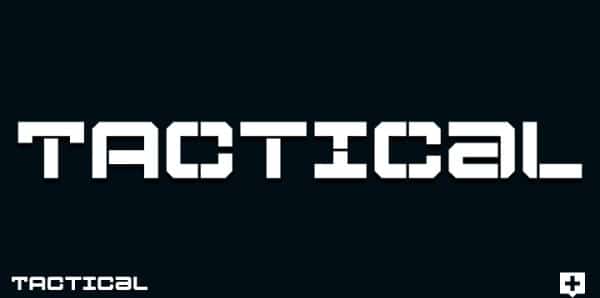 Tactical Font