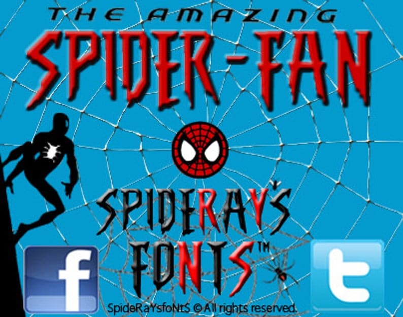 The Amazing Spider Man Font