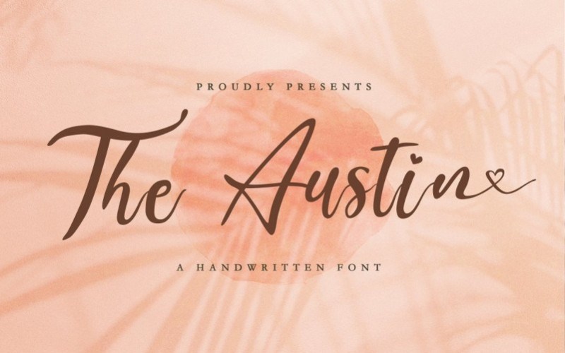 The Austin Script Font