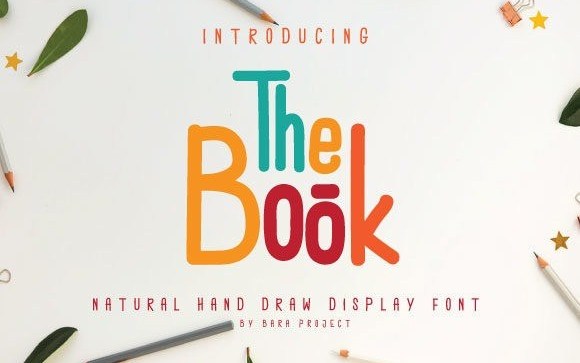 The Book Script Font