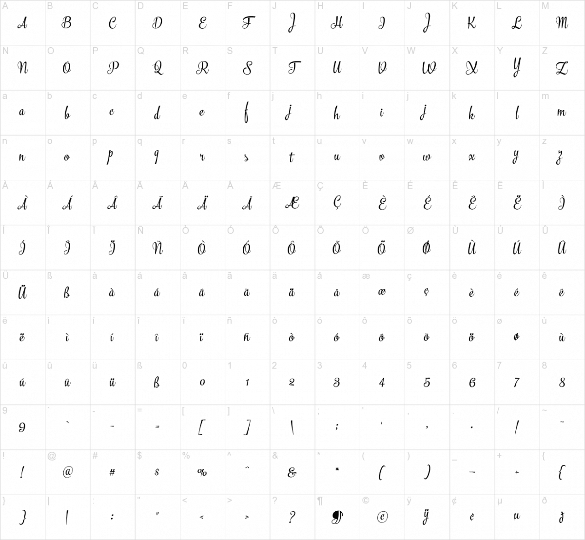 The Carpenter Script Font Family