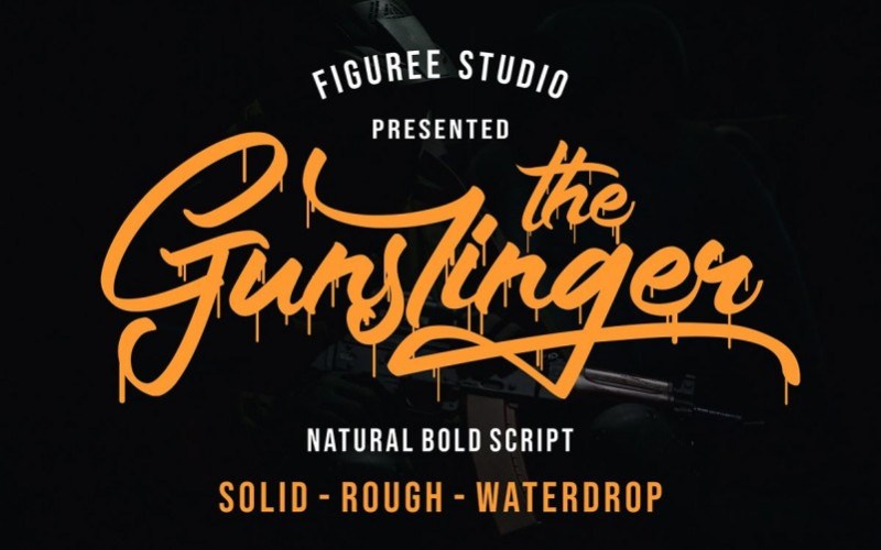 The Gunslinger Script Font