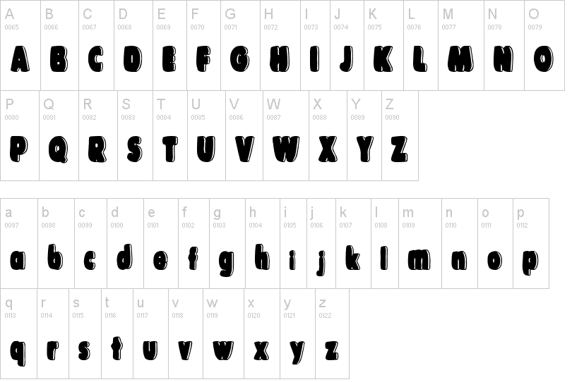 The Happy Bear Display Font