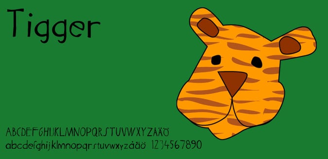 Tigger Font