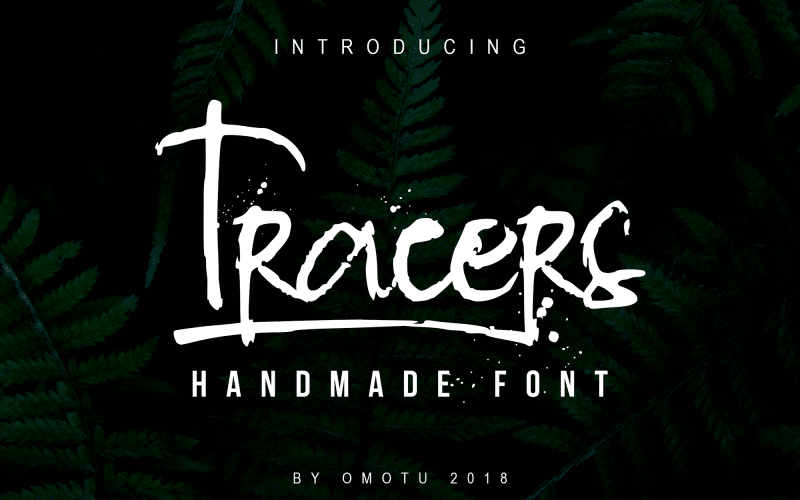 Tracer Script Font