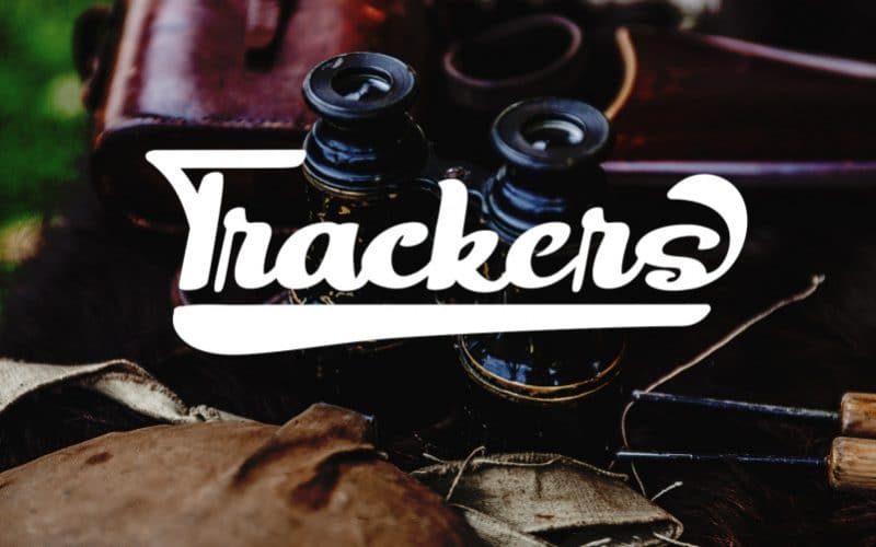 Trackers Bold Script Font