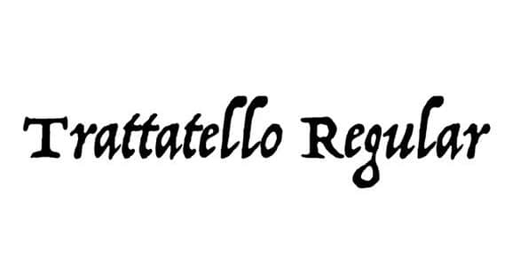 Trattatello Font