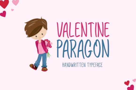 Valentine Paragon Display Font