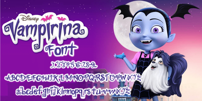 Vampirina Font