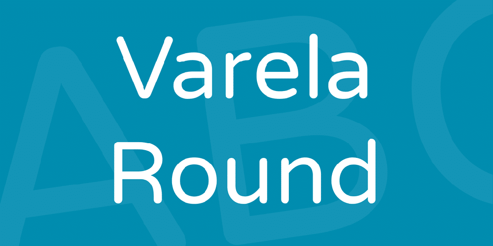 Varela Round Font