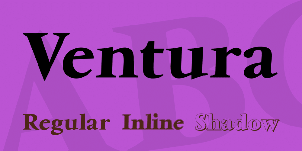 Ventura Font