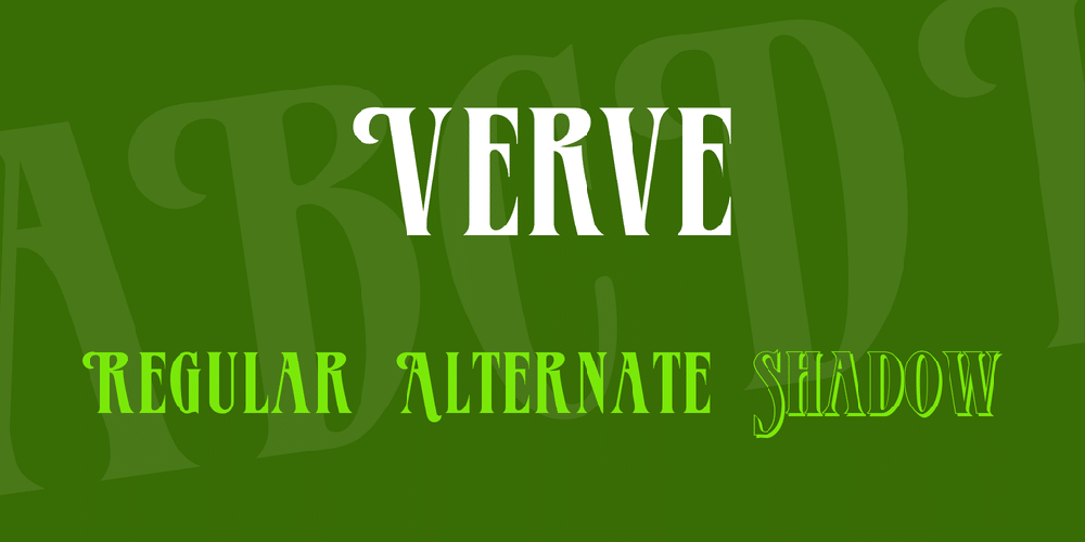Verve Font