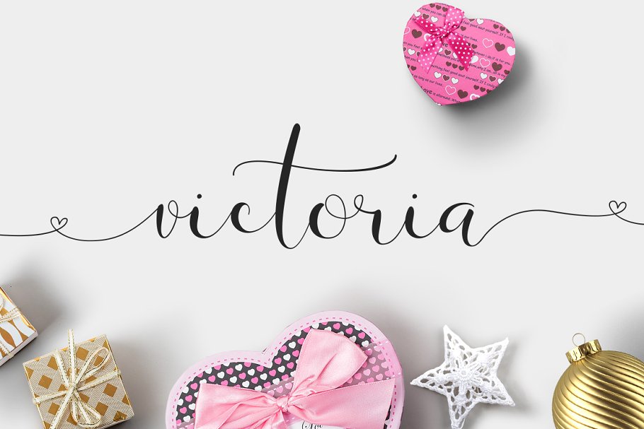 Victoria Script Font