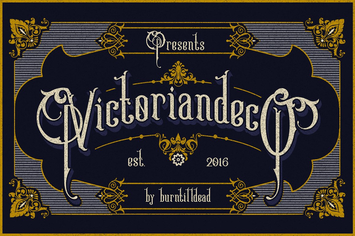 Victoriandeco Font