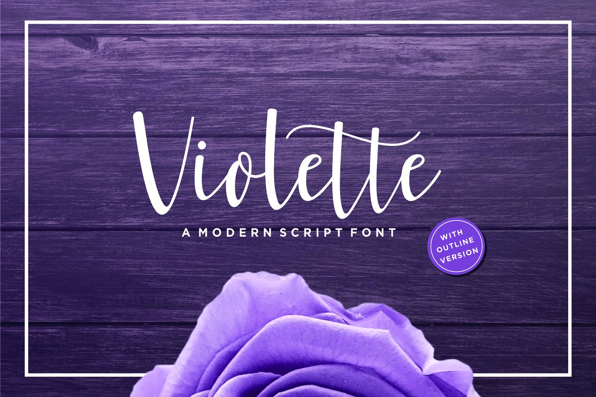 Violette Script Font