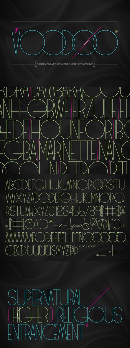 Voodoo Typeface Font