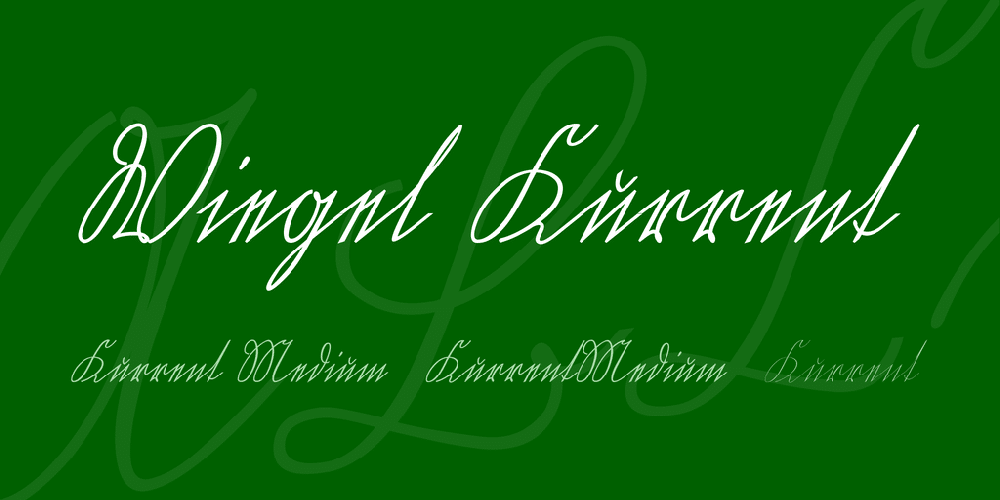 Wiegel Kurrent Font
