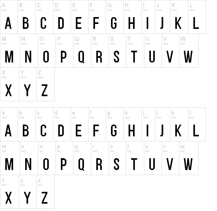 Z Bonus Sans Serif Font