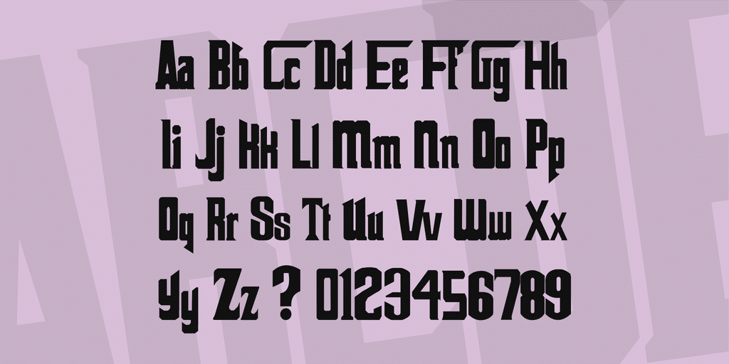 the godfather font big