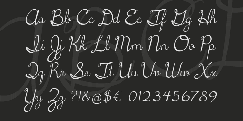 th Grade Cursive Font