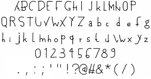 A Head Full Of Dreams Font