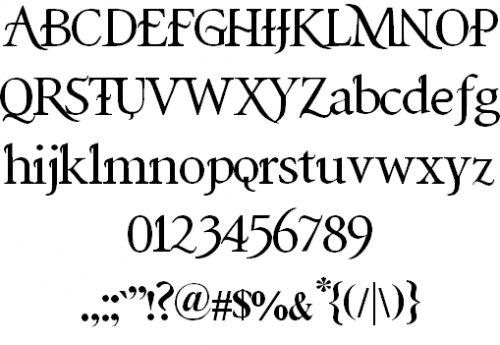 AB Nirvana Font