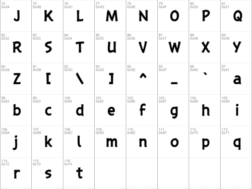 ABFlockText Font Family