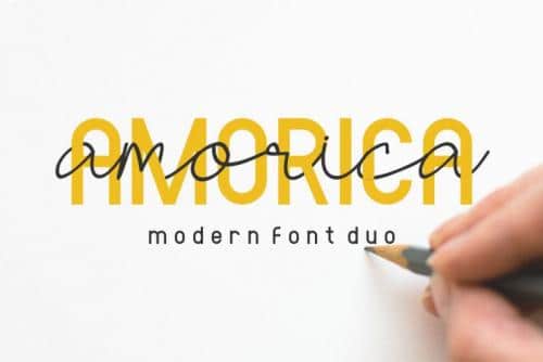AMORICA Font Duo