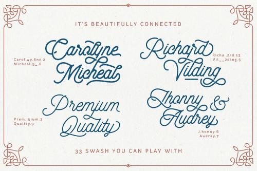 Aaleyah Script Font