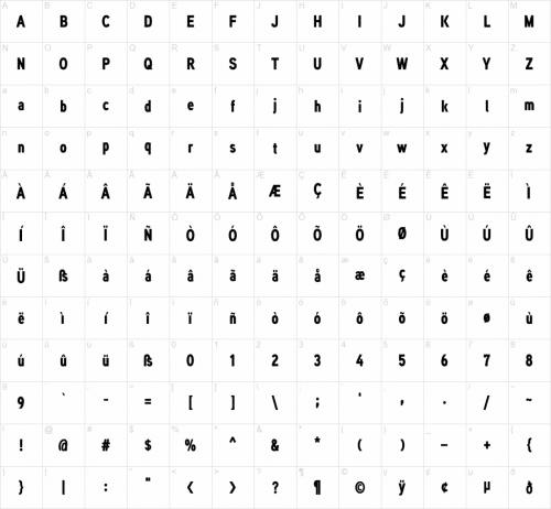 Aaux Next Compressed Font Family