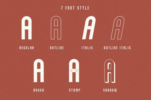 Abraham Typeface Font