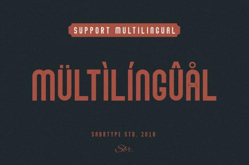 Abraham Typeface Font