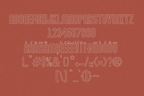 Abraham Typeface Font