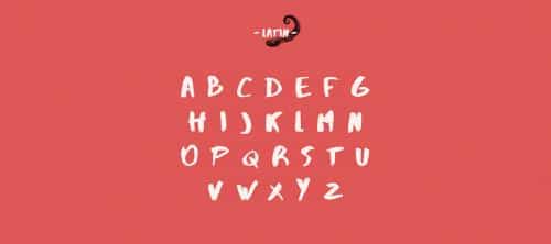 Abys Brush Font