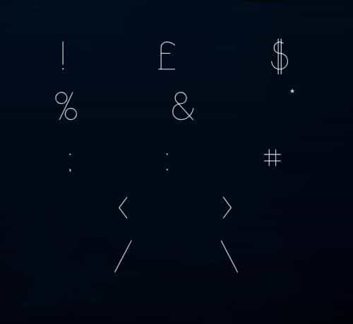 Abyssopelagic Font