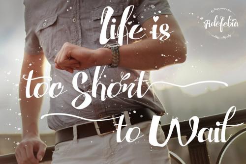 Adefebia Wedding Script Font