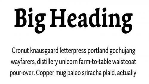 Adelle Font Family
