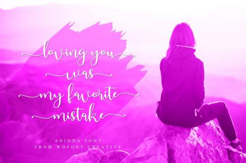 Adinda Calligraphy Font