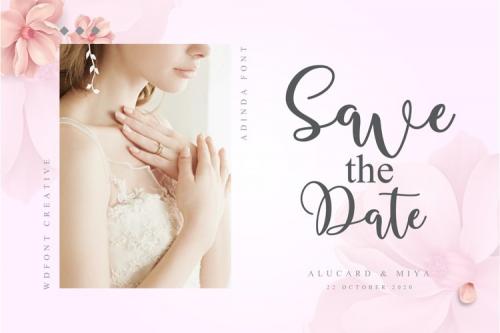 Adinda Calligraphy Font