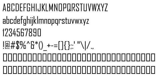 Agency Fb Font