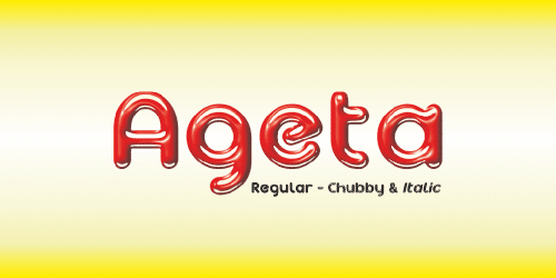 Ageta Chubby Font