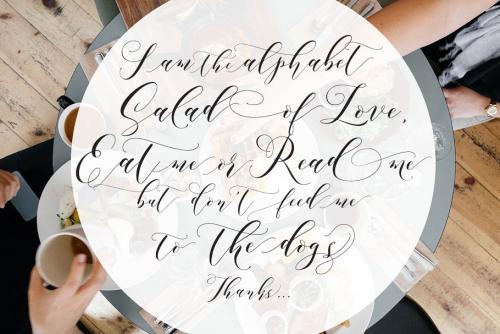 Aidan Romantic Script
