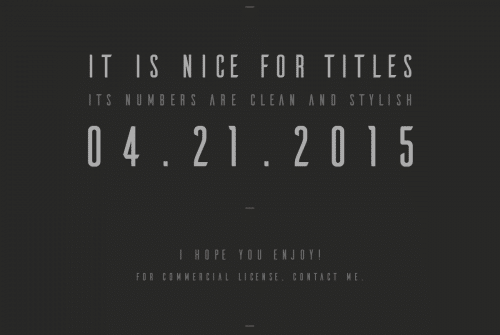 Ailerons Typeface Font