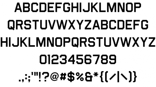Airborne Font