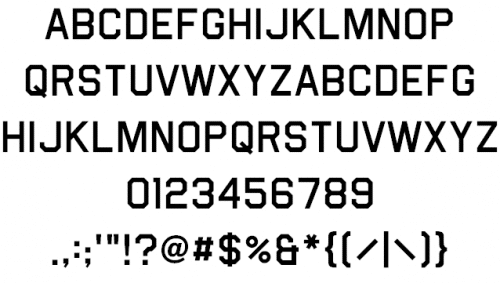 Airborne Font