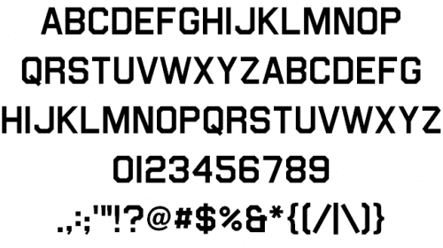 Airborne Font