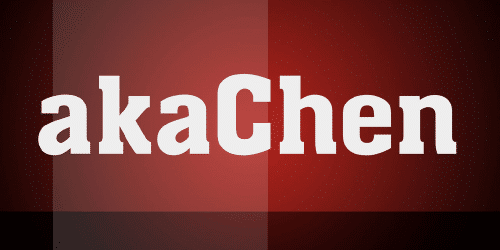 Akachen Font