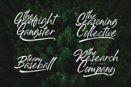 Aksana Brush Font