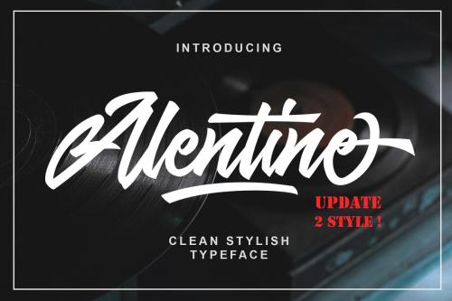 Alentine Script Font